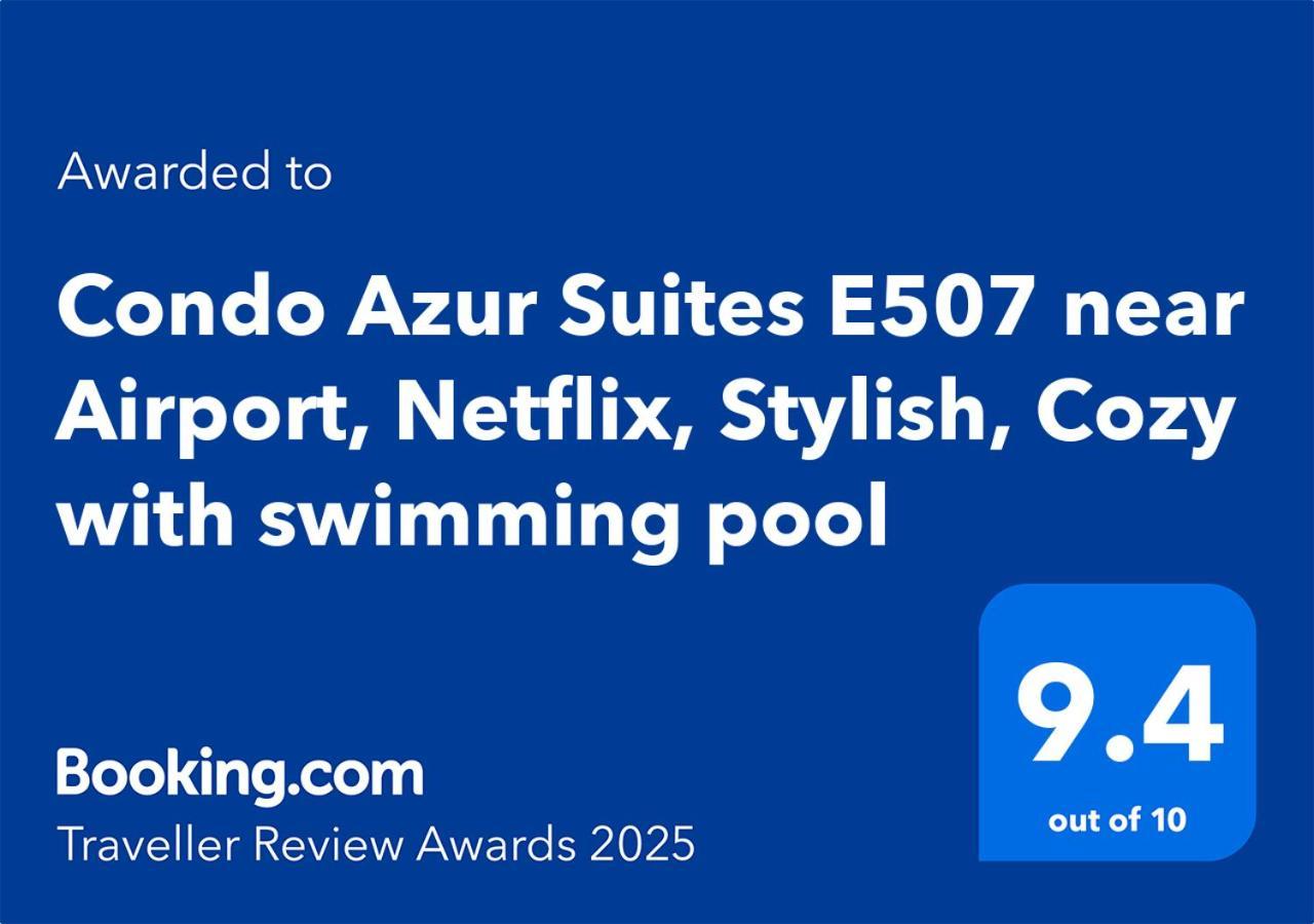 Condo Azur Suites E507 Near Airport, Netflix, Stylish, Cozy With Swimming Pool Lapu-Lapu City Zewnętrze zdjęcie